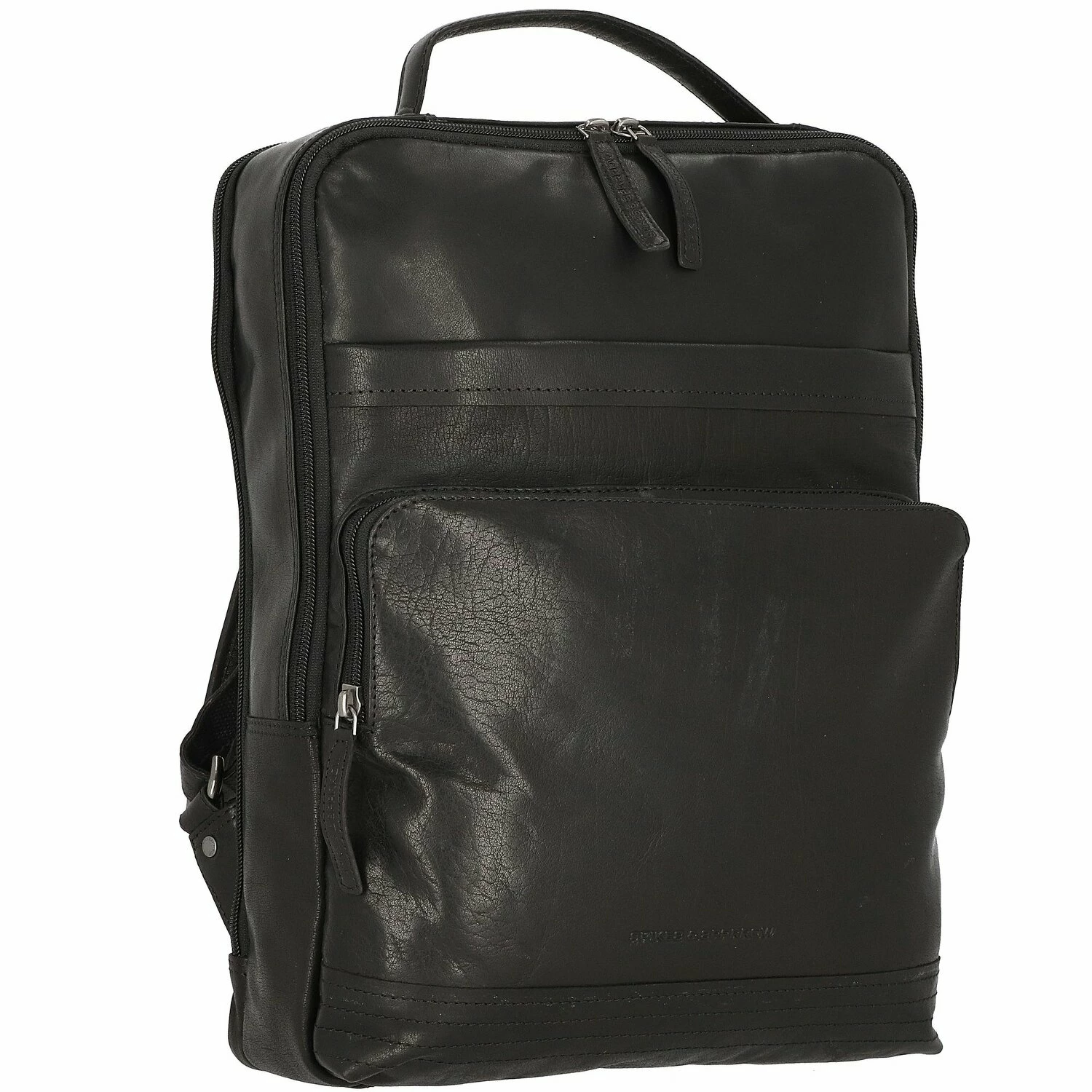 SPIKES & SPARROW Mochila Bronco Piel 40 Cm Compartimento Para Portátil 4 SPIKES & SPARROW Mochila Bronco Piel 40 Cm Compartimento Para Portátil - Imagen 2
