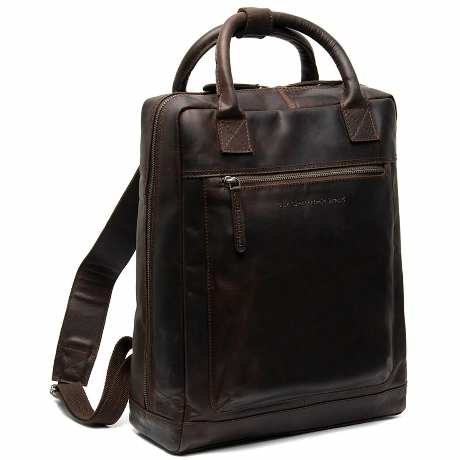 Wax Pull Up Georgia Mochila Piel 36 Cm Compartimento Para El Portátil 3 Wax Pull Up Georgia Mochila Piel 36 Cm Compartimento Para El Portátil