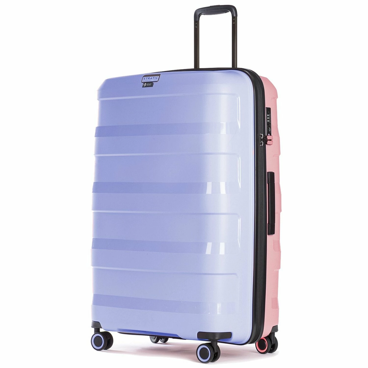 Trolley Paja 4 Ruedas Bicolor 76 Cm 4 Trolley Paja 4 Ruedas Bicolor 76 Cm - Imagen 2