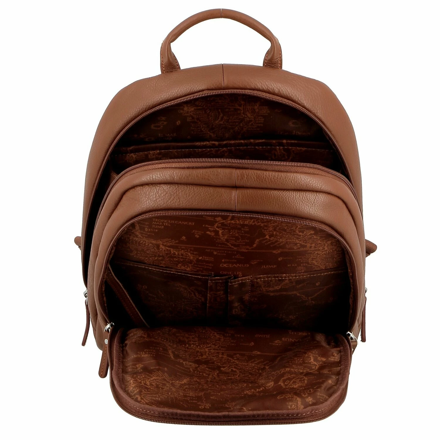 JUMP Uppsala Cuir Mochila Piel 36 Cm Compartimento Para El Portátil 7 JUMP Uppsala Cuir Mochila Piel 36 Cm Compartimento Para El Portátil - Imagen 5