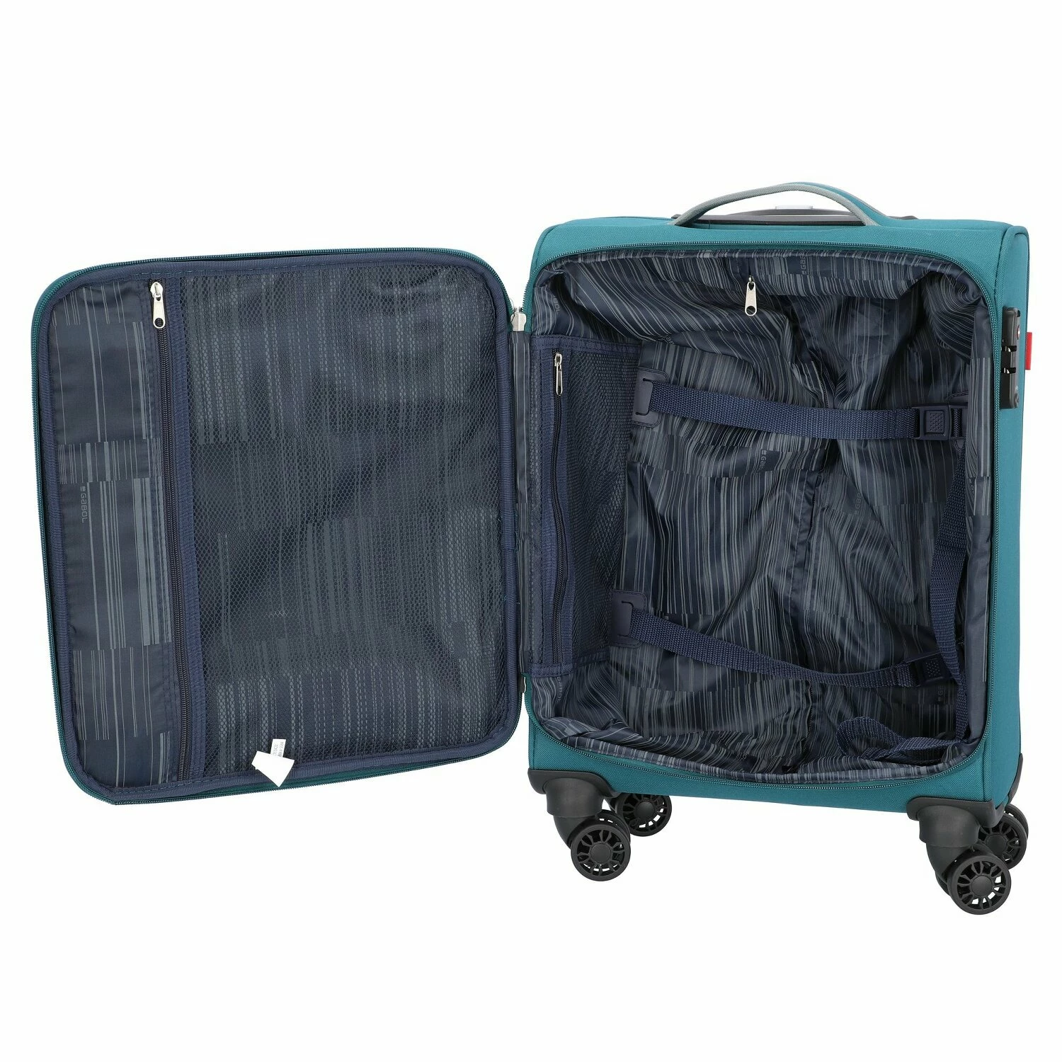 Gabol Zambia 4 Rollos Cabina Trolley 55 Cm 7 Gabol Zambia 4 Rollos Cabina Trolley 55 Cm - Imagen 5