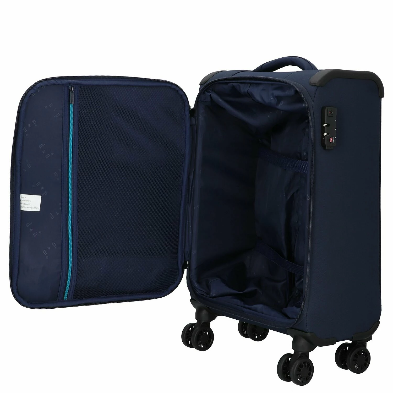 Travel Line 9004 Trolley De Cabina De 4 Ruedas 55 Cm 7 Travel Line 9004 Trolley De Cabina De 4 Ruedas 55 Cm - Imagen 5