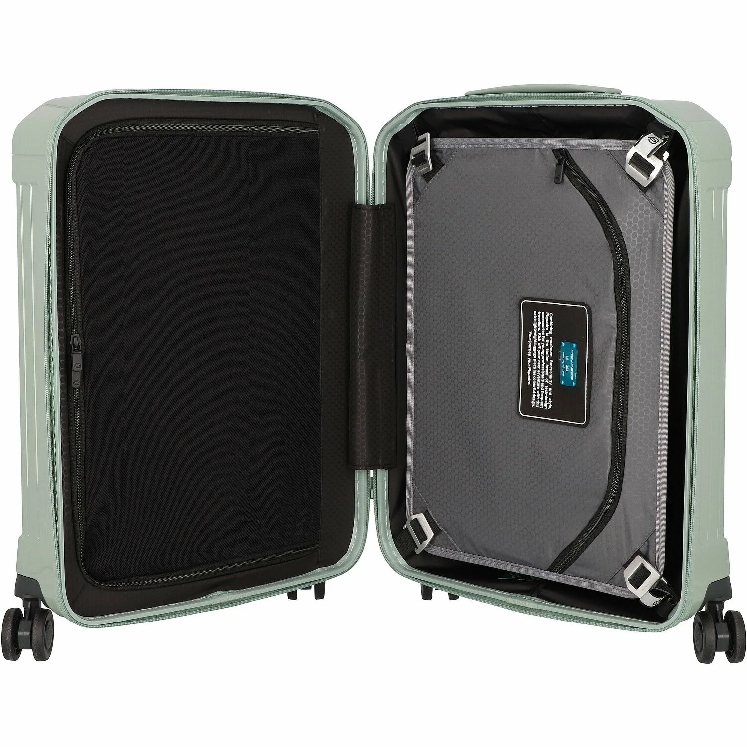 Piquadro PQ-Light Carro De Cabina De 4 Ruedas 55 Cm 7 Piquadro PQ-Light Carro De Cabina De 4 Ruedas 55 Cm - Imagen 5